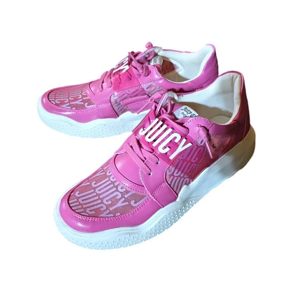 Juicy Couture Dyanna Pink Sneaker Shoes